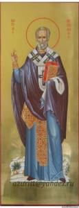 Св. Николай Чудотворец, мерная икона, заказать мерную икону